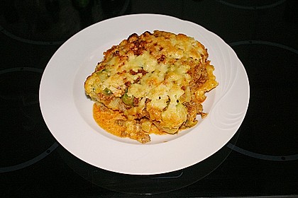 Rosenkohl-Kartoffel-Hack Auflauf 1