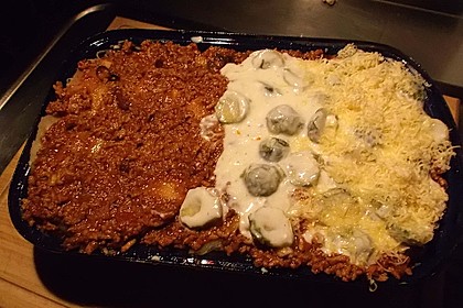 Rosenkohl-Kartoffel-Hack Auflauf 8
