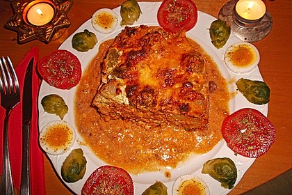 Rosenkohl-Kartoffel-Hack Auflauf 9