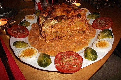Rosenkohl-Kartoffel-Hack Auflauf 5