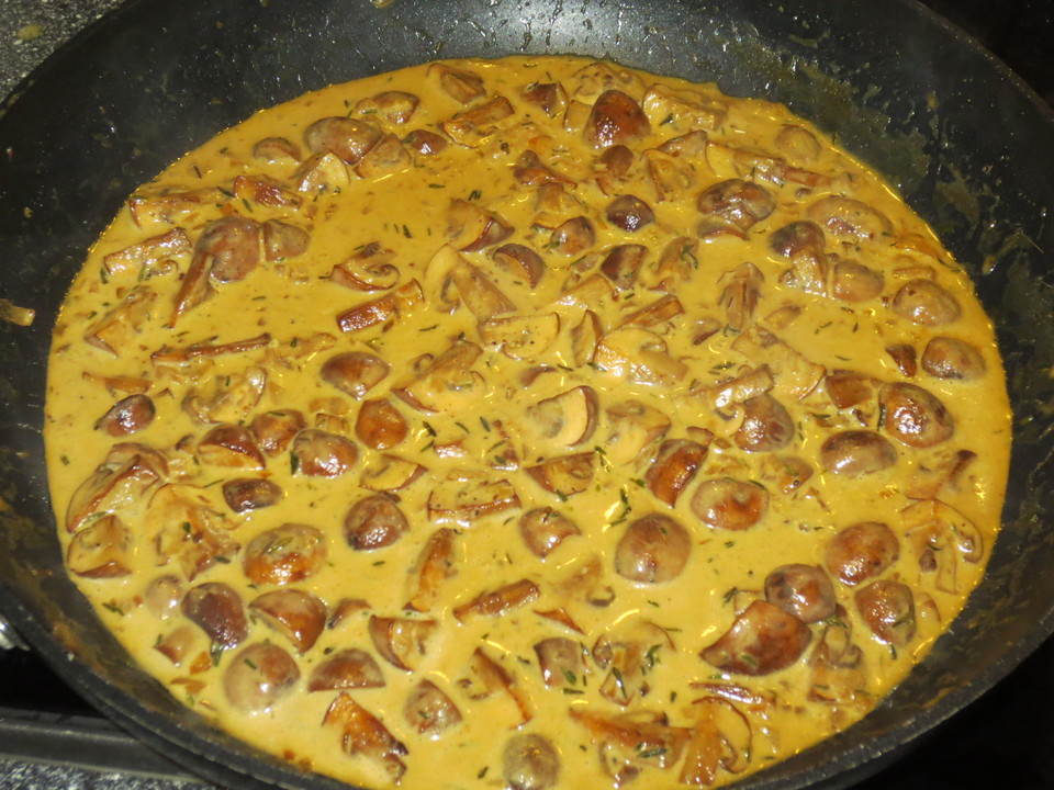 Pilz-Sahne Sauce von Tryumph800 | Chefkoch.de