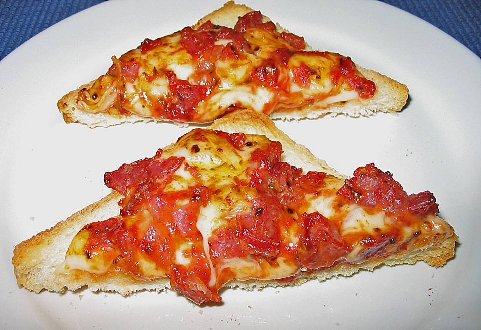 Pizza-Toast von Fluse13 | Chefkoch.de