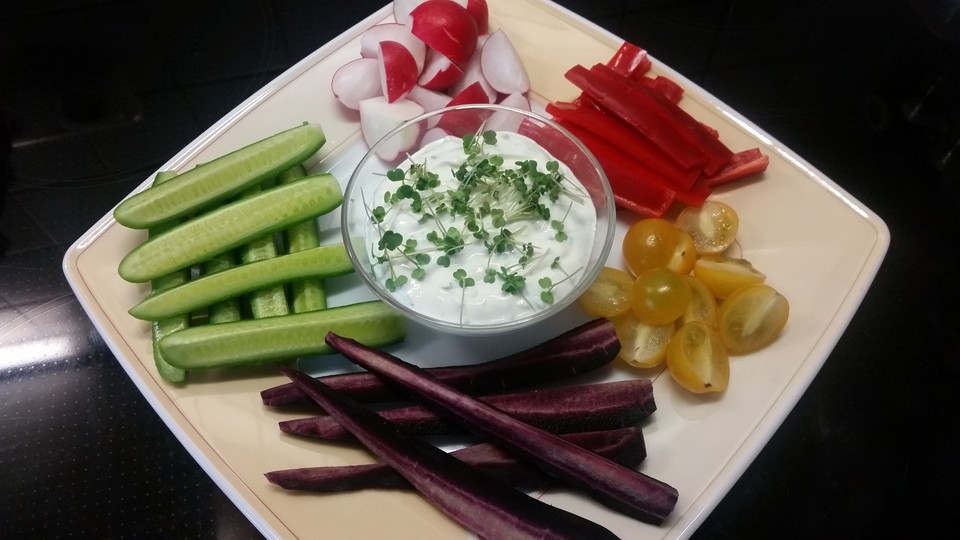 Rohkostteller mit Dip von SchmetterlingsKüsschen Chefkoch.de