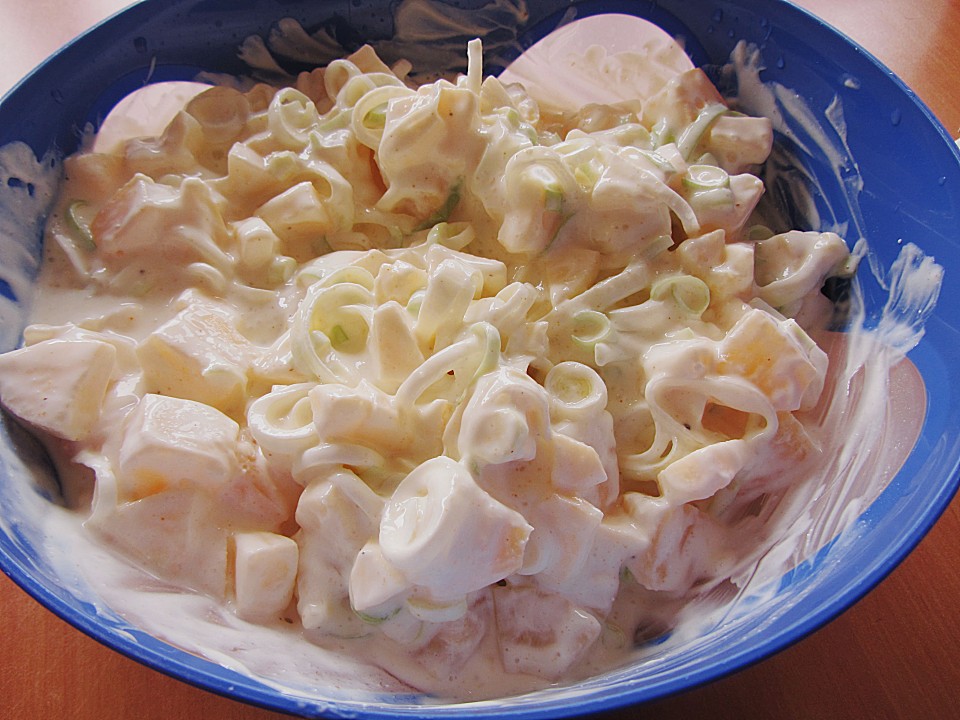 Apfel-Ananas-Lauchsalat, fettarm von petieZ | Chefkoch.de