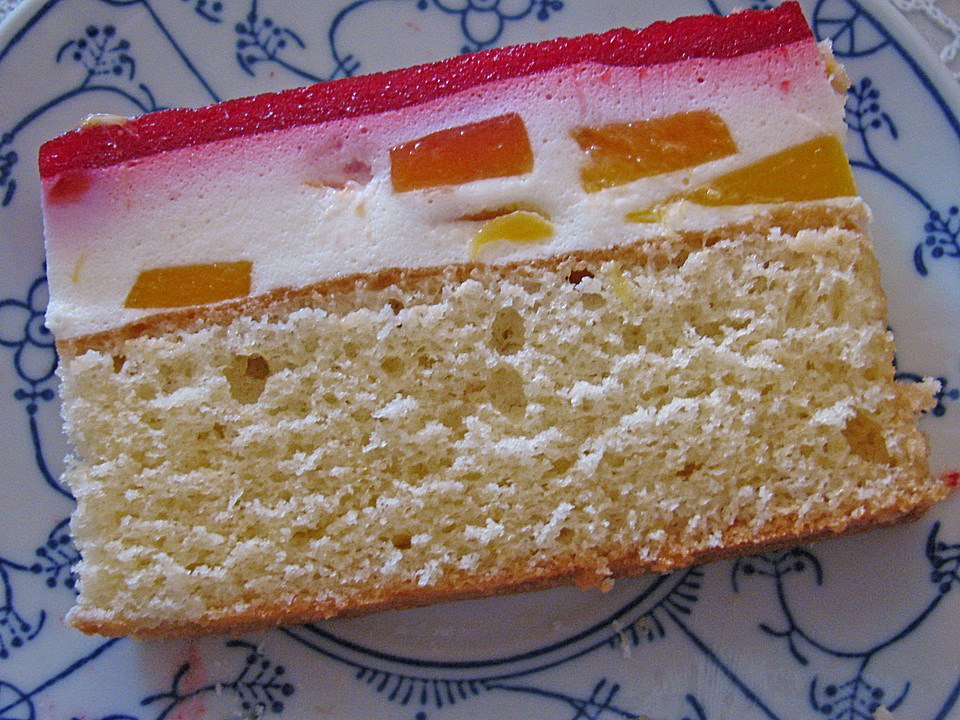 Pfirsich-Melba Schnitten von Torte80 | Chefkoch.de