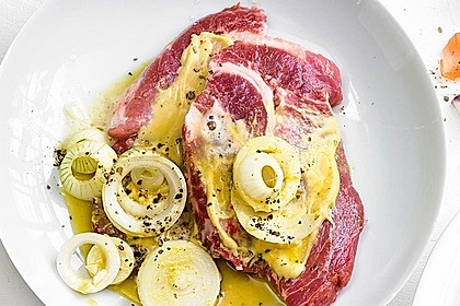 Bier-Senf-Marinade für Steaks von allowai | Chefkoch.de