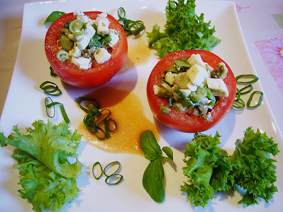 Tomaten mit Mozzarella-Tartar von knobichili | Chefkoch.de