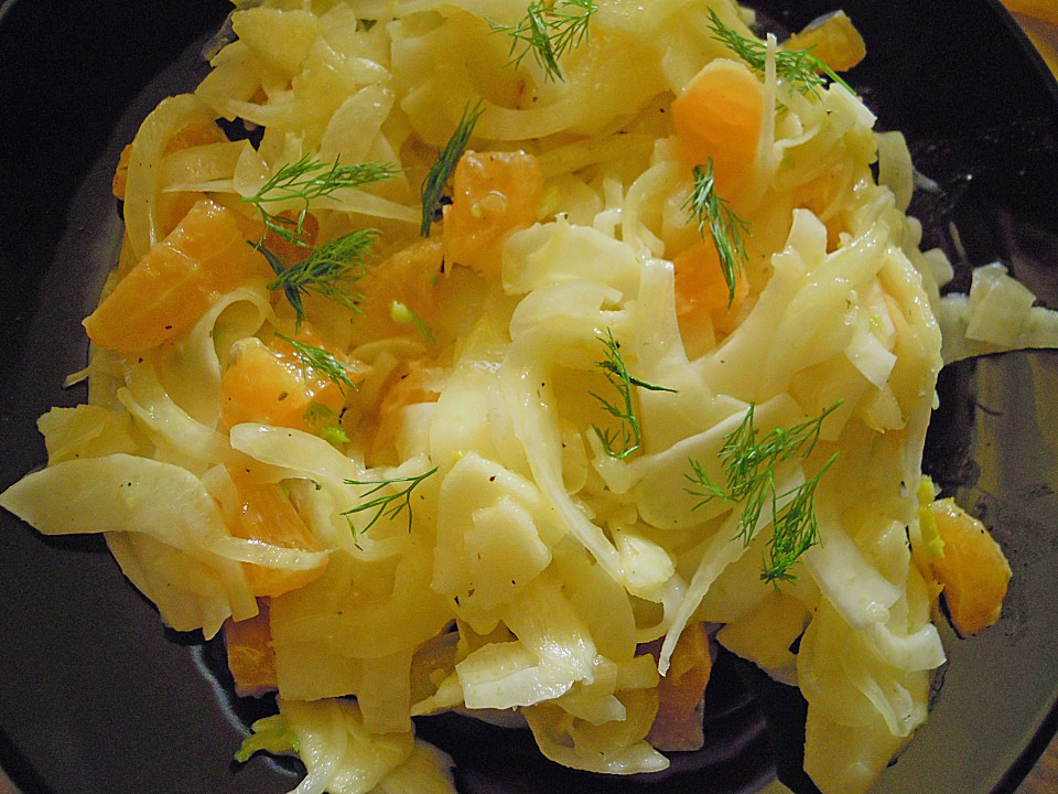 Fenchelsalat mit Apfel und Mandarine von franken-hexla | Chefkoch.de