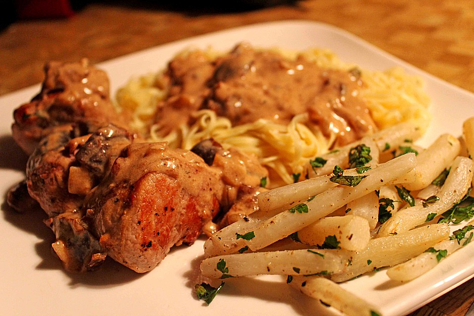 Schwarzwurzeln Gebraten Schwarzwurzeln Gebraten
