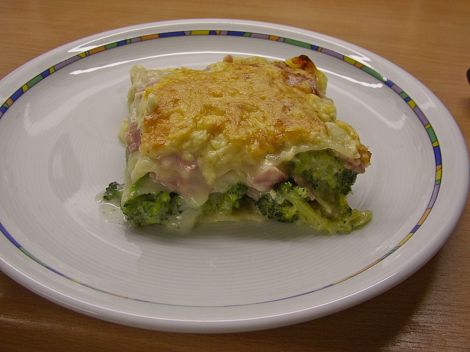 Brokkoli-Schinken Lasagne von corazon71 | Chefkoch.de