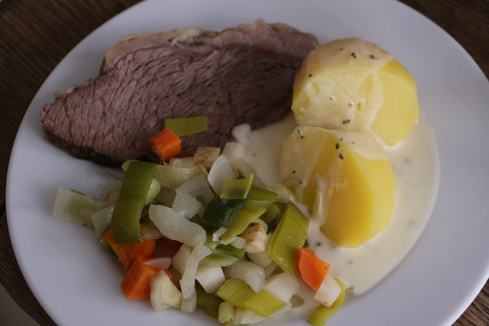 Tafelspitz mit Meerrettichsoße von Klarlack07 | Chefkoch.de