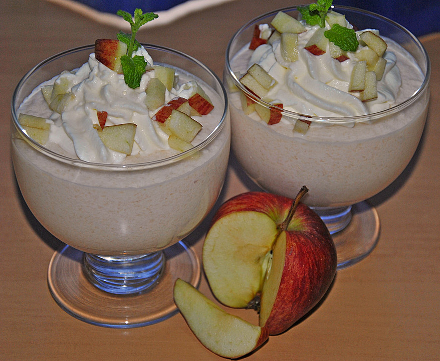 Apfel-Joghurt-Mousse von kaliorexi | Chefkoch.de