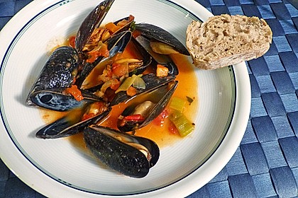 Mejillones a la marinera