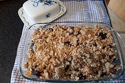 Zwetschgen-Crumble