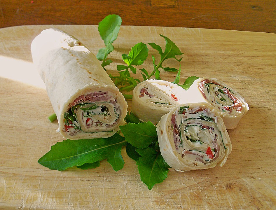 Rucola-Schinken-Wraps von nafalie | Chefkoch.de