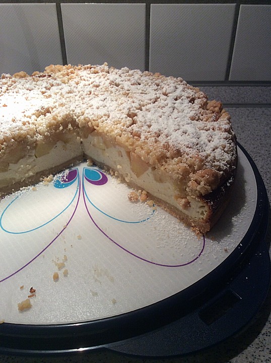 Omas Quark-Apfel-Streusel-Torte von Nordi87 | Chefkoch.de