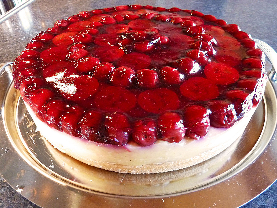 Vegane Kirsch-Bananen-Torte von Luzifer1302 | Chefkoch.de