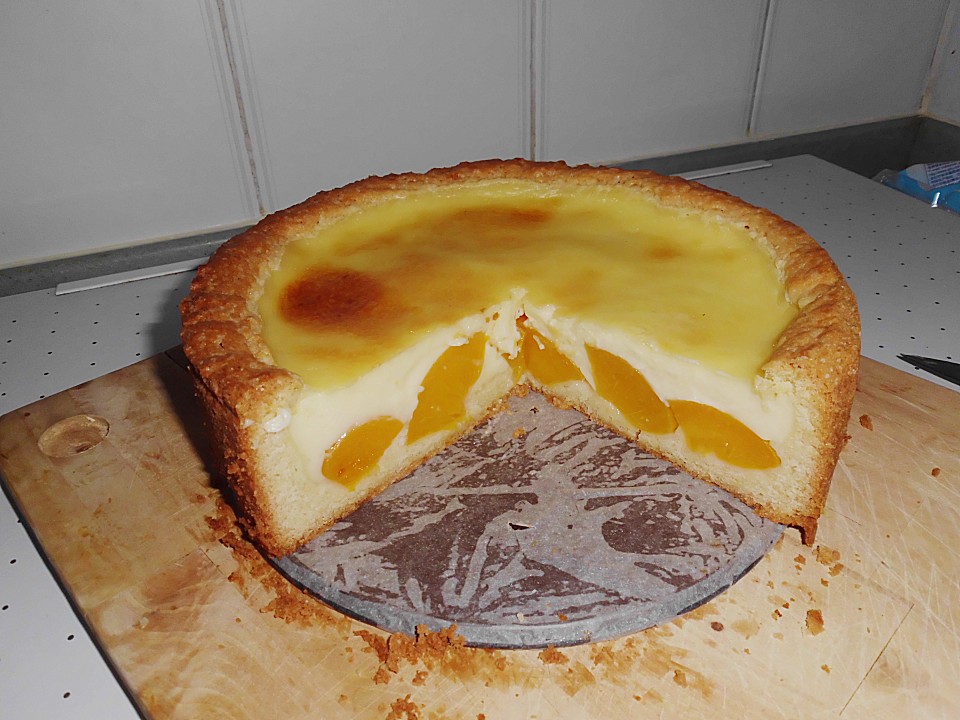 Pfirsich-Pudding-Kuchen von LuckyMe_ | Chefkoch.de