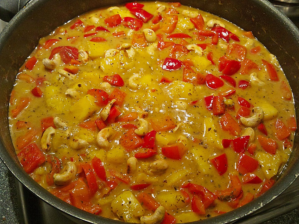 Ananas-Paprika-Kokos-Curry von Mumilein | Chefkoch.de