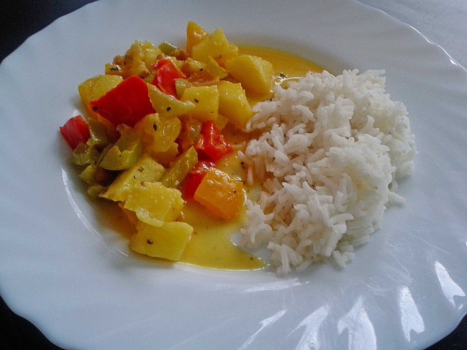 AnanasPaprikaKokosCurry von Mumilein Chefkoch.de