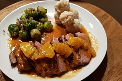 Schne Entenbrust In Orangensauce Bilder