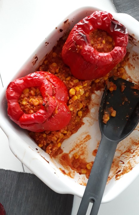 Gefüllte Paprika, vegetarisch von Fetafieber | Chefkoch.de