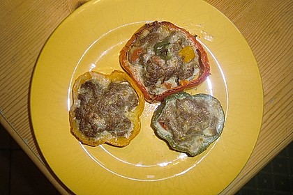 Gefüllte Paprikaringe 2