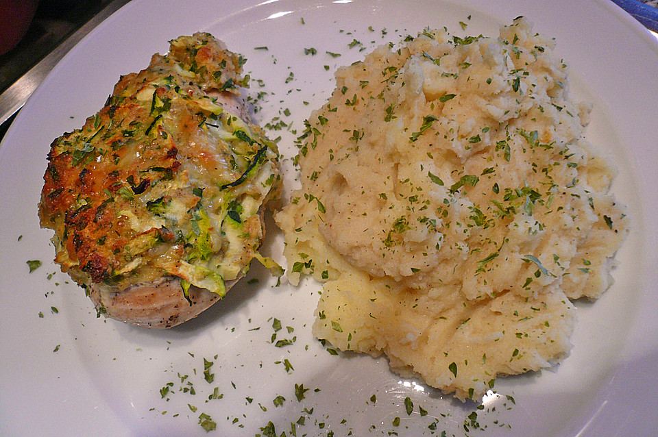 Hähnchenbrustfilet mit Zucchinikruste von KleinSisi | Chefkoch.de