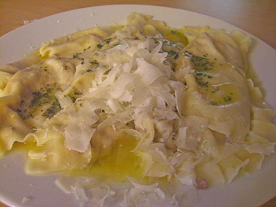 Mezzelune mit PfifferlingRicottaFüllung von Utee Chefkoch.de