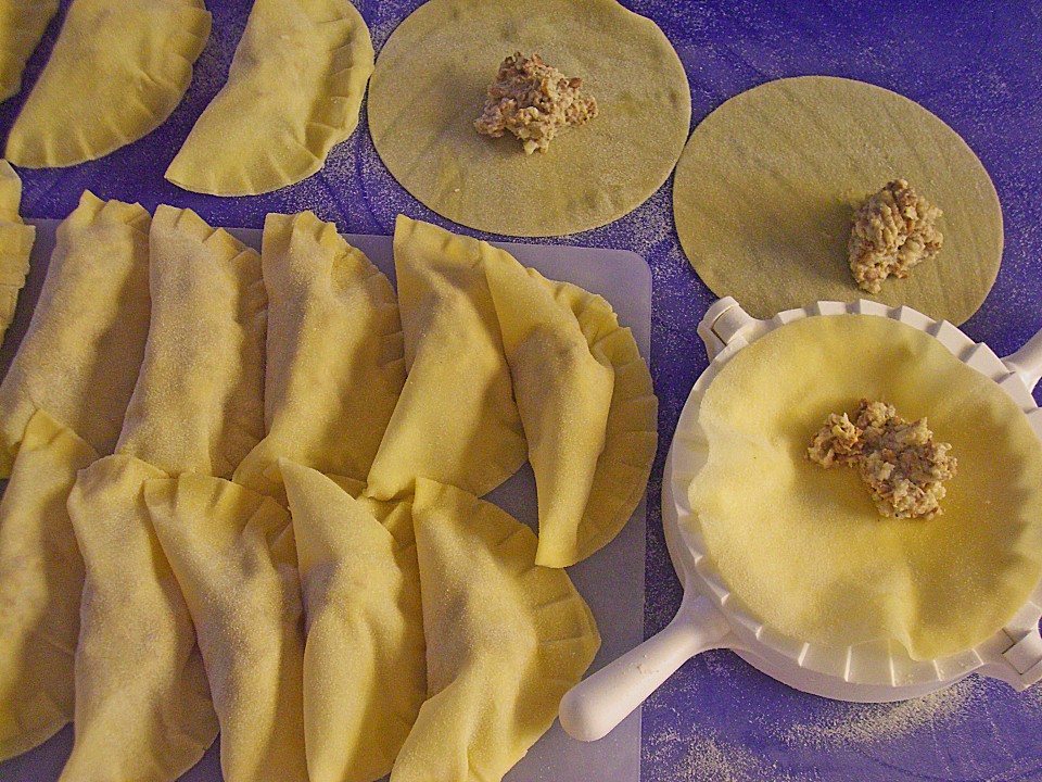 Mezzelune mit PfifferlingRicottaFüllung von Utee Chefkoch.de