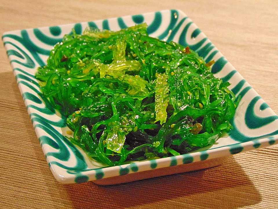 Japanischer Algensalat