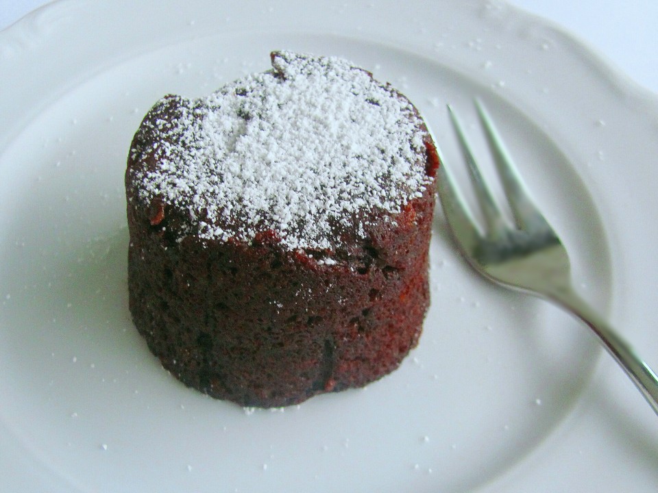 Mikrowellen-Schokokuchen mit Mandeln von gweneth | Chefkoch.de