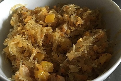 Glasnudelsalat mit roten Linsen 9