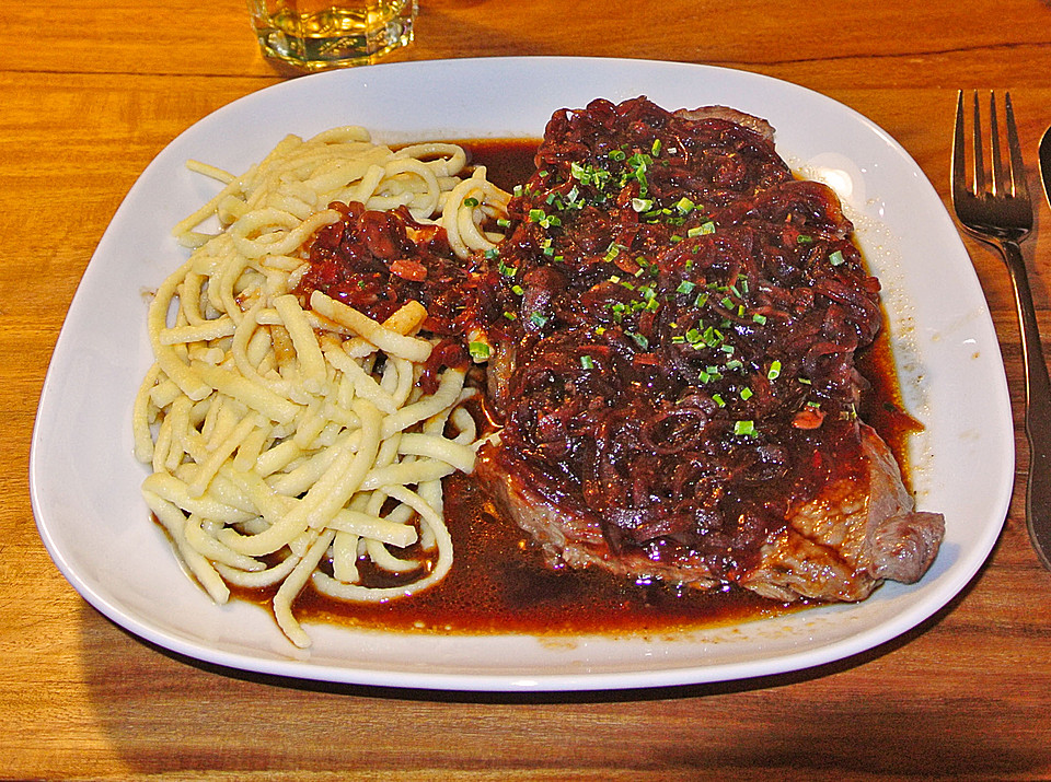 Mein klassischer Zwiebelrostbraten