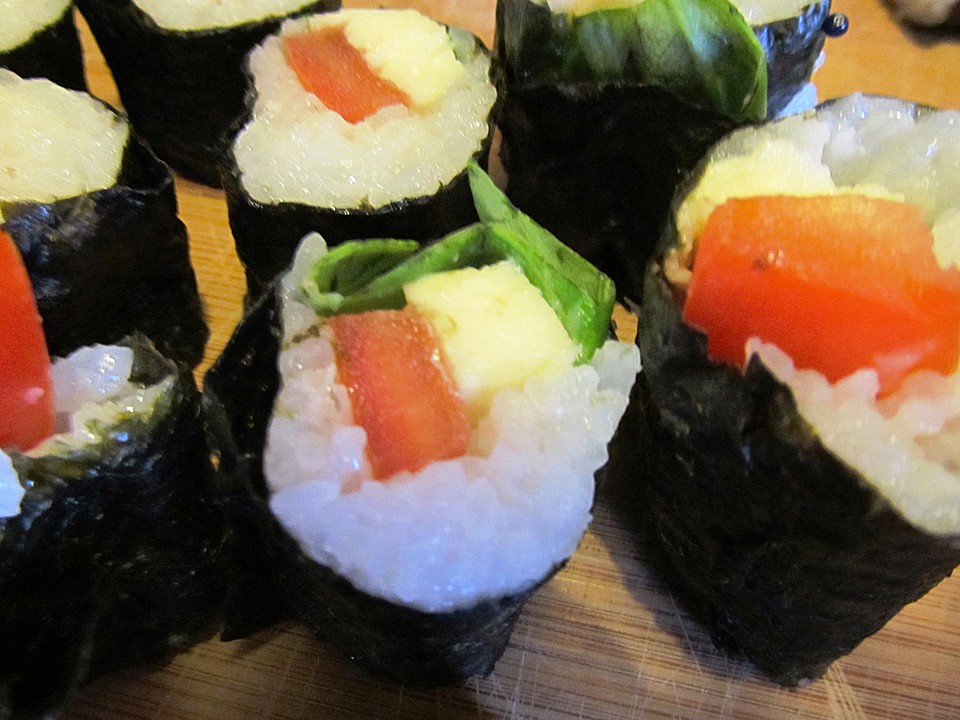 Sushi mit Tomate und Mozzarella | Chefkoch.de