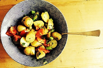 Orientalischer Kartoffelsalat mit Minze 2