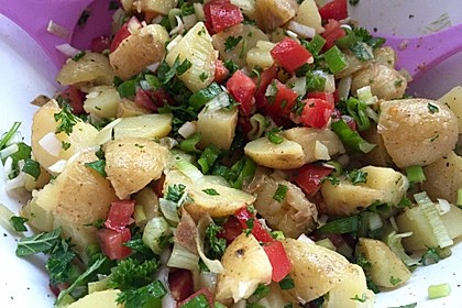 Orientalischer Kartoffelsalat mit Minze 1