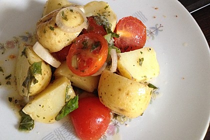 Orientalischer Kartoffelsalat mit Minze 4