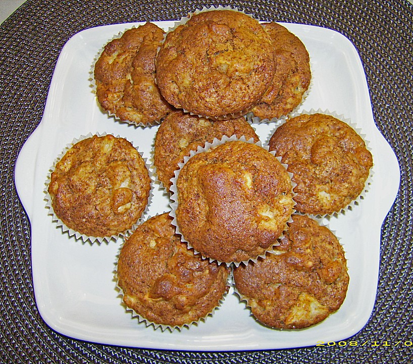 Apfel-Zimt-Muffins von Meike | Chefkoch.de