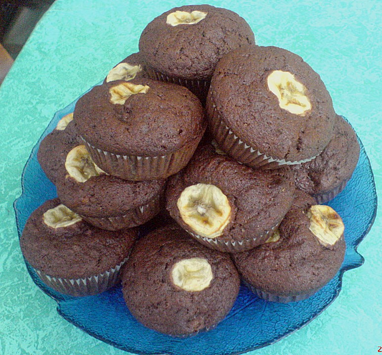 Bananen-Schoko-Muffins Von Meike | Chefkoch.de