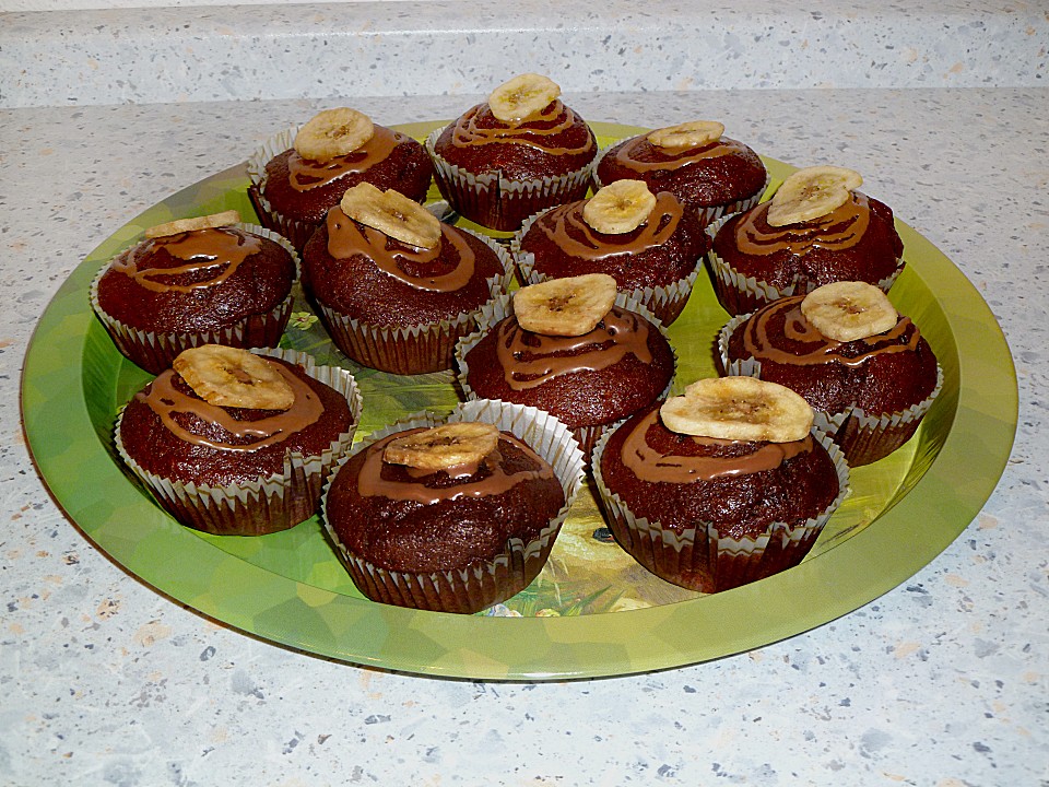 Bananen-Schoko-Muffins Von Meike | Chefkoch.de