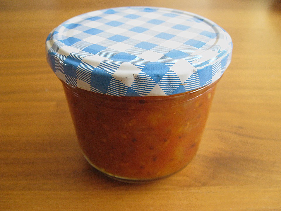 Pikantes Tomaten-Pfirsich-Chutney von Aurora | Chefkoch.de