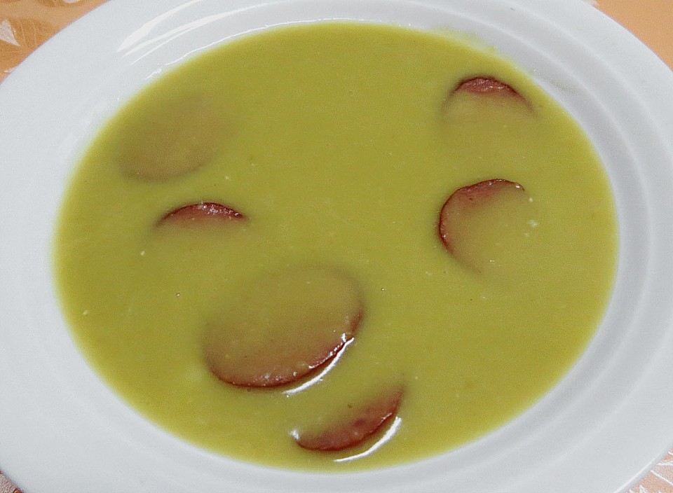 Erbsensuppe mit Würstchen von skadel | Chefkoch.de