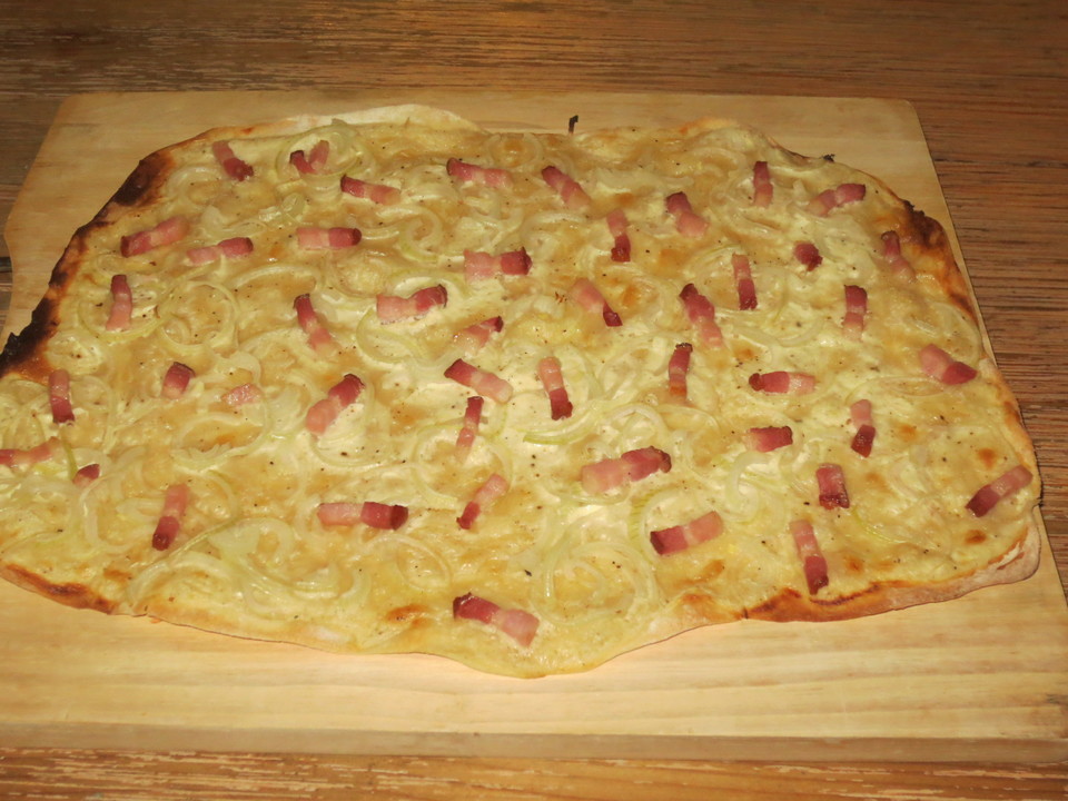 Elsässer Flammkuchen von Esther R. | Chefkoch.de