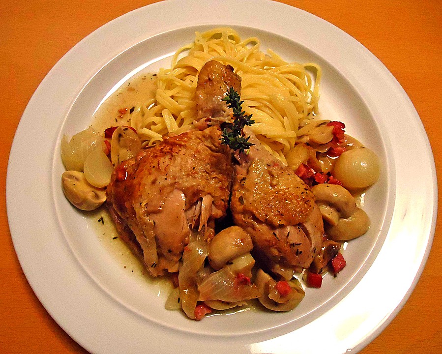 Coq au Riesling von A Friend | Chefkoch.de