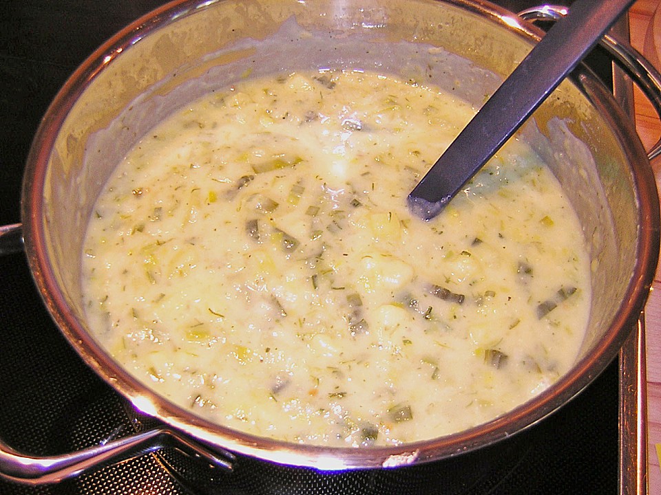 Kartoffel - Lauchcremesuppe von kaffeenase | Chefkoch.de