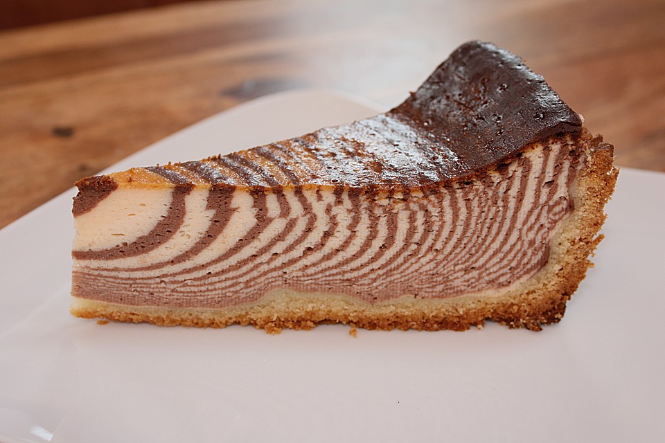 Zebra - Käsekuchen II von lena1101 | Chefkoch.de