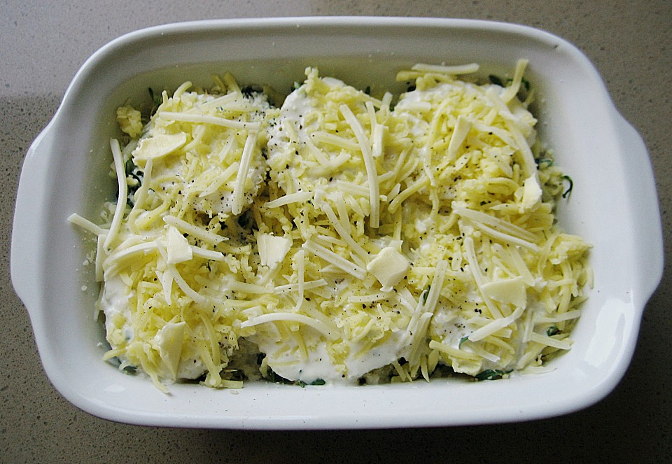Kartoffelauflauf mit Spinat und Käse von MichèleH | Chefkoch.de