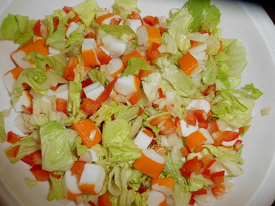Surimi Salat von hierich2 Chefkoch.de