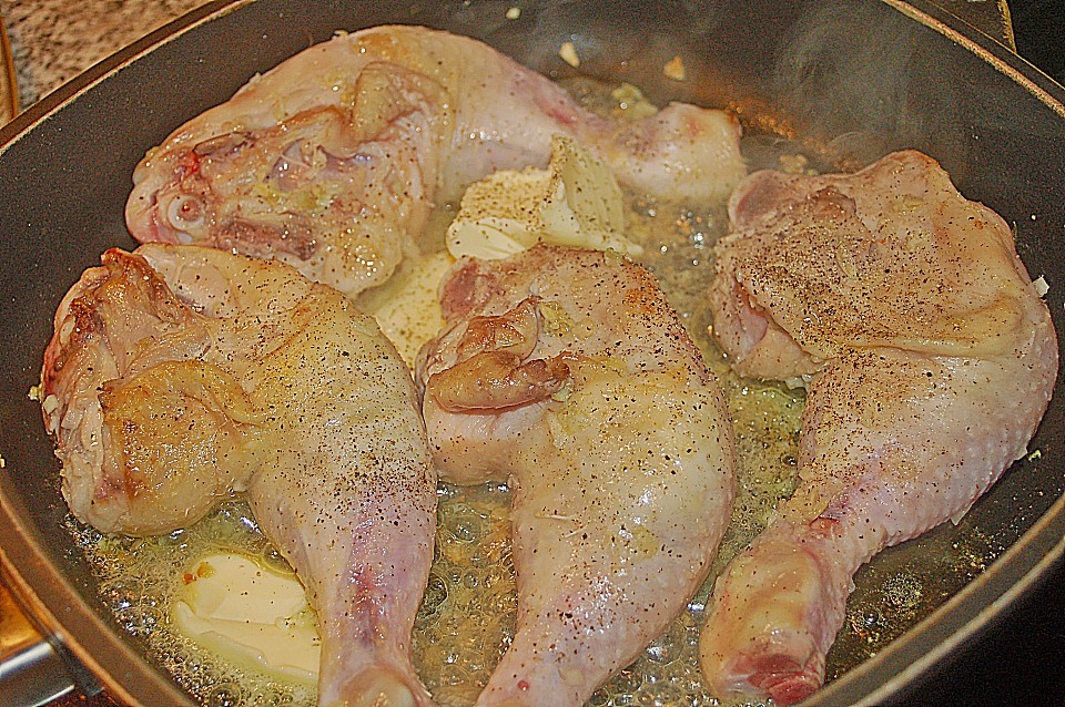 Herta&rsquo;s Knoblauchhähnchen